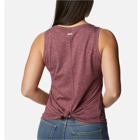 Columbia Maroon Texas A&M Aggies Cades Cape Omni-Wick Tank Top Women’s XL New - Picture 7 of 9
